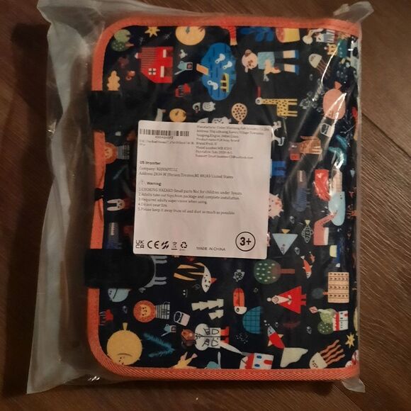 NWT Two different toddler life skills sensory busy books for travel & learning. - Picture 9 of 10